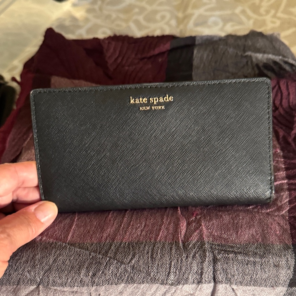 Kate Spade Classic Black Clutch